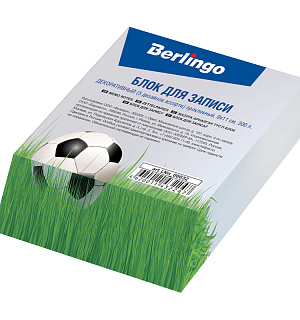 Блок для записи декоративный на склейке Berlingo 9*11*3см "Kids Series", 5 дизайнов в ассортименте