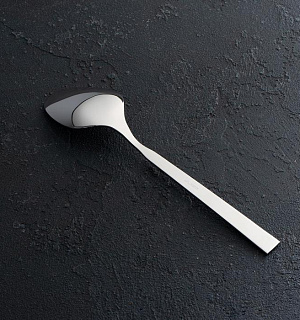 Ложка столовая «Астра», h=19,8 см, толщина 2,5 мм, цвет серебряный