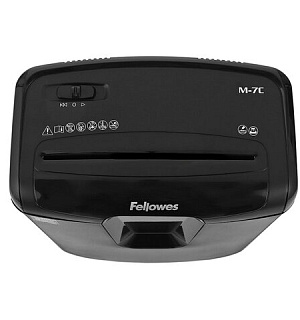 Уничтожитель (шредер) FELLOWES M-7C, 4 уровень секретности, 4x46 мм,7 листов, 14 литров, FS-46031
