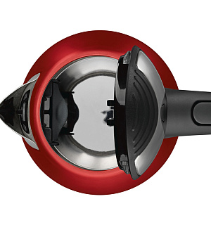 Чайник электрический Bosch TWK7804, 1,7л, 2200Вт, нержавеющая сталь, красный