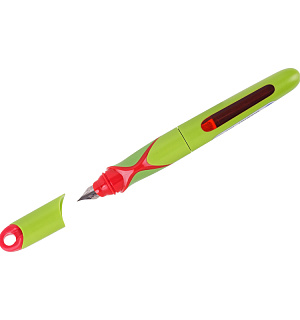 Ручка перьевая детская Berlingo "Hybrid", синяя+1 ручка-тестер с блокнотом, ассорти