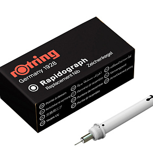 Пишущий элемент для рапидографа Rotring 0,25мм, картон. упаковка