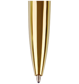 Ручка шариковая автоматическая MESHU "Gold" синяя, 1,0мм