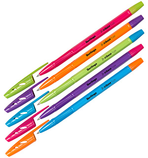 Ручка шариковая Berlingo "Tribase Fuze" синяя, 0,7мм