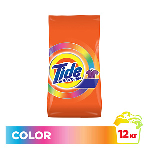 Порошок для машинной стирки Tide " Color", 12кг (ПОД ЗАКАЗ)