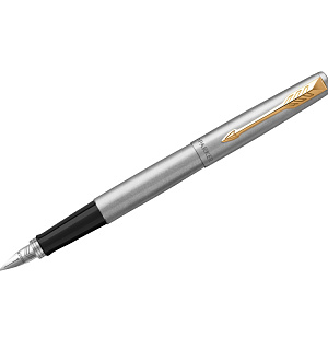 Ручка перьевая Parker "Jotter Stainless Steel GT" 1,0мм, подарочная упаковка