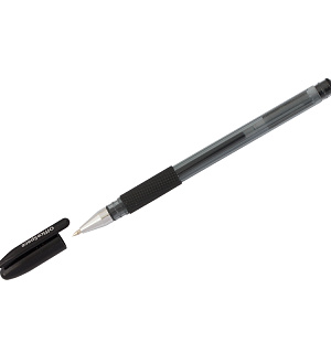 Ручка гелевая OfficeSpace "TC-Grip" черная, 0,5мм, грип