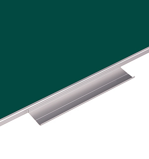 Доска магнитно-меловая OfficeSpace, 60*90см, алюминиевая рамка, полочка