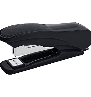 Степлер №10 OfficeSpace до 12л., пластиковый корпус, черный