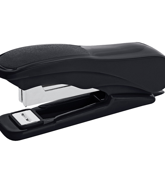 Степлер №10 OfficeSpace до 12л., пластиковый корпус, черный