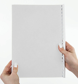 Обложки картонные для переплета, А4, КОМПЛЕКТ 100 шт., тиснение под кожу, 230 г/м2, белые, BRAUBERG, 530838