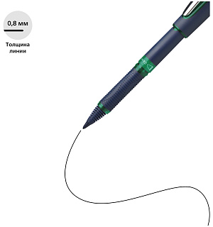 Ручка-роллер Schneider "One Business" ассорти, 0,8мм, одноразовая, дисплей