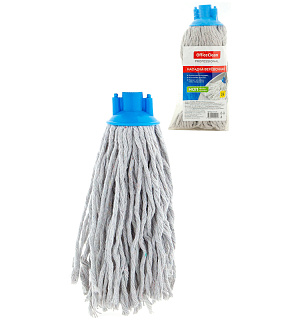 Насадка МОП для швабры OfficeClean Professional веревочная, хлопок, ворс 26см, 180г