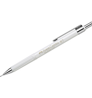 Карандаш механический Faber-Castell "TK-Fine 2317" 0,7мм, HB, белый корпус