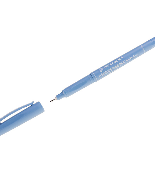 Ручка капиллярная Centropen "Document 2631" черная, 0,5мм