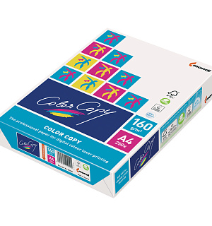 Бумага Color copy А4, 160г/м2, 250л., 161%