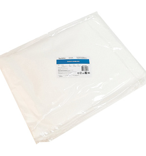 Халат-кимоно с рукавами нестерильный, белый, ЧИСТОВЬЕ КОМПЛЕКТ 5 шт. СМС, 24 г/м2, 02-189