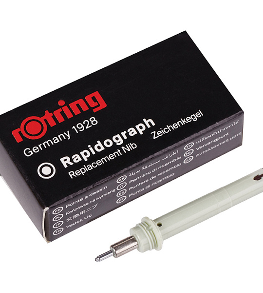 Пишущий элемент для рапидографа Rotring 0,8мм, картон. упаковка
