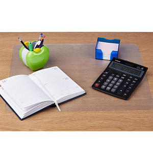 Коврик на стол Attache Economy 45смx55см прозрачный пвх, Россия