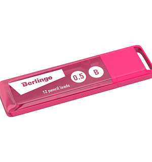 Грифели для механических карандашей Berlingo, 12шт., 0,5мм, B