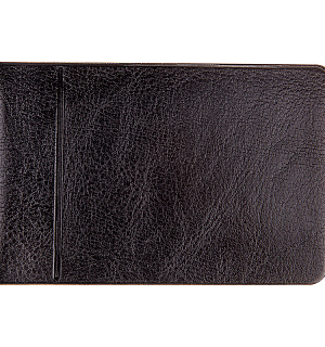 Кредитница OfficeSpace на 16 карт, ПВХ, черный, горизонтальная