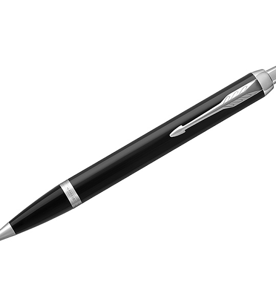 Ручка шариковая Parker "IM Black CT" синяя, 1,0мм, кнопочн., подарочная упаковка