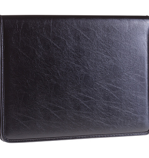 Папка деловая OfficeSpace "Leo" имп. кожзам, на молнии