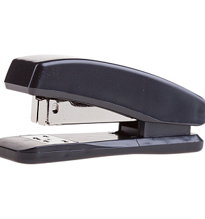 Степлер №24/6 OfficeSpace до 20л., пластиковый корпус, черный