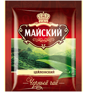 Чай Майский "Черный", черный, 200шт., 2г сашет