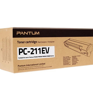 Тонер-картридж ориг. Pantum PC-211EV черный для Pantum P2200/P2207/P2500/P2506W/P2516/P2518/M6500/M6507/M6507W/M6506NW/M6550NW (1600стр.)