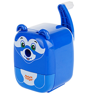 Точилка механическая Мульти-Пульти "Енот", пласт. корпус, инд. упаковка