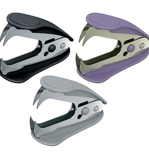 Антистеплер Berlingo, с фиксатором, ассорти, блистер