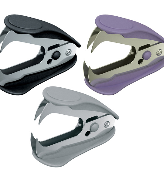 Антистеплер Berlingo, с фиксатором, ассорти, блистер