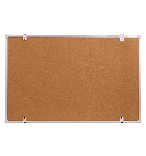 Доска магнитно-меловая OfficeSpace, 60*90см, алюминиевая рамка, полочка