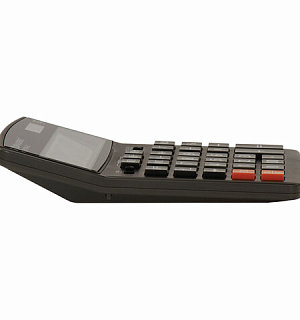 Калькулятор настольный BRAUBERG EXTRA-12-BK (206x155 мм), 12 разрядов, двойное питание, ЧЕРНЫЙ, 250481