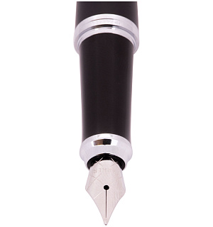 Ручка перьевая Parker "Urban Muted Black CT" 0,8мм, подарочная упаковка