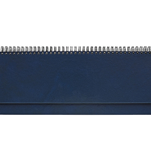 Планинг недатированный, 330*130мм, 56л., бумвинил, OfficeSpace, синий