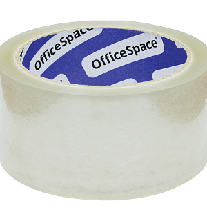 Клейкая лента упаковочная OfficeSpace, 48мм*66м, 40мкм