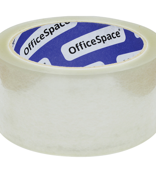 Клейкая лента упаковочная OfficeSpace, 48мм*66м, 40мкм