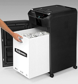Уничтожитель (шредер) с автоподачей FELLOWES AUTOMAX 350C, 4 уровень секретности, 68 литров, FS-49641