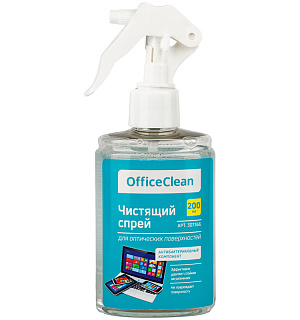 Спрей чистящий для оптических поверхностей OfficeClean, с мини триггером, 200мл