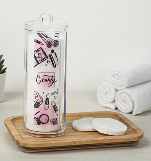 Органайзер для ватных дисков "Beauty",20 х 8 см