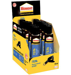 Клей Момент "Универсальный", гель, 30г, шоубокс