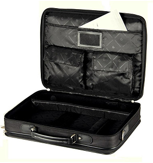 Сумка для ноутбука 15,6"-16" Continent CC-115 полиэстер, черный, 410*285*45мм