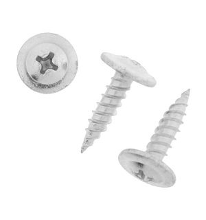 Саморез с прессшайбой, острый, 4.2х16, 19 кг