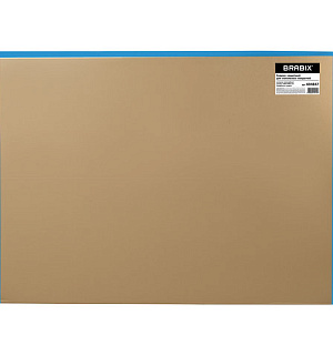 Коврик защитный напольный BRABIX, поликарбонат, 120х150 см, глянец, толщина 1 мм, 604847