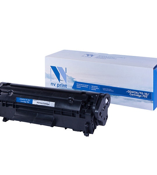 Картридж совм. NV Print Q2612A/FX-10/Cartr 703 черный для HP 1010/1012 Canon MF4010/4018 (2000стр.)