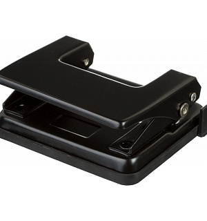 Дырокол Attache Economy до 20 листов, с линейкой, цвет черный