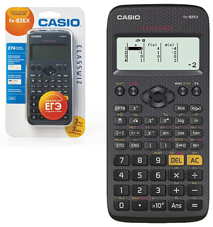 Калькулятор инженерный CASIO FX-82EX-S-ET-V (166х77 мм), 274 функции, батарея, сертифицирован для ЕГЭ, FX-82EX-S-EH-V