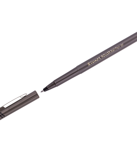 Ручка-роллер Luxor черная, 0,7мм, одноразовая